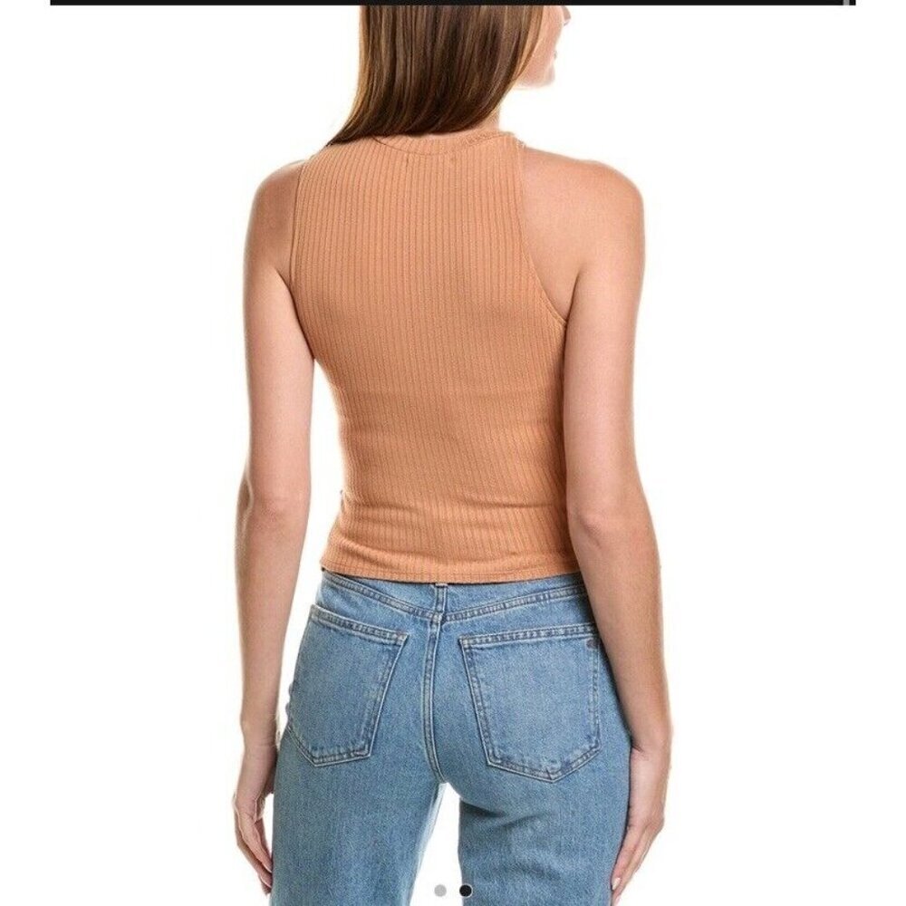 NWT Women’s n:philanthropy Soleri Top In Brown Cropped Tank Size Small MSRP $88 - Picture 2 of 9